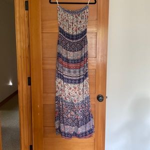 Velvet by Graham & Spencer Strapless Maxi Dress